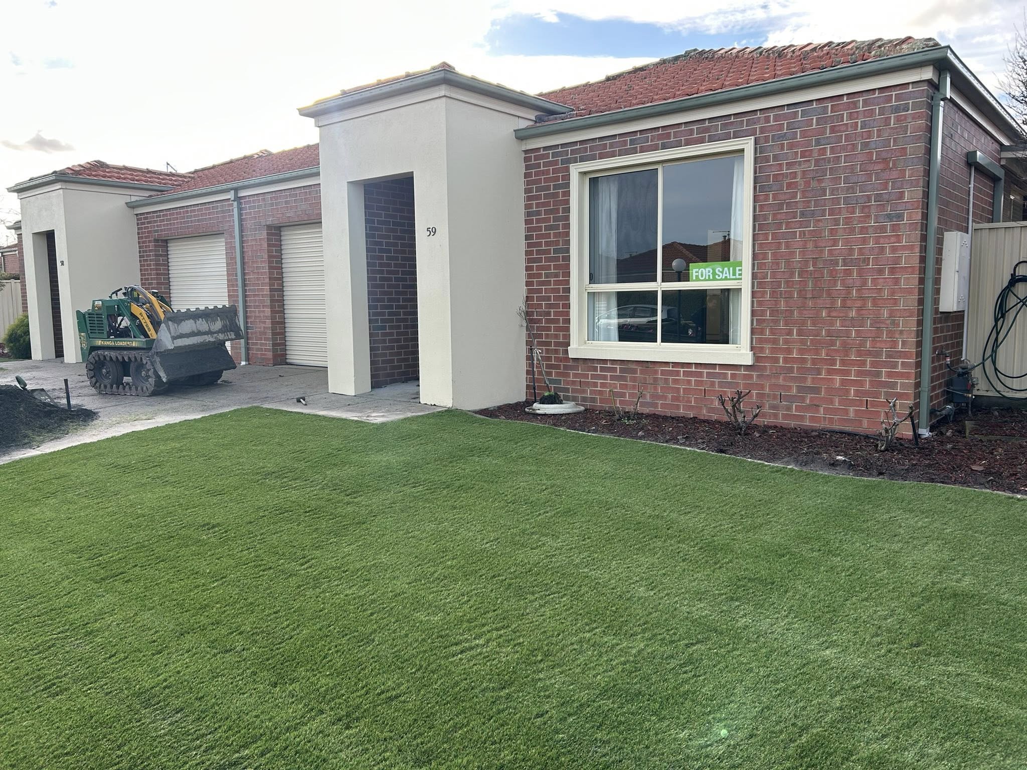 Beautiful landscaped garden